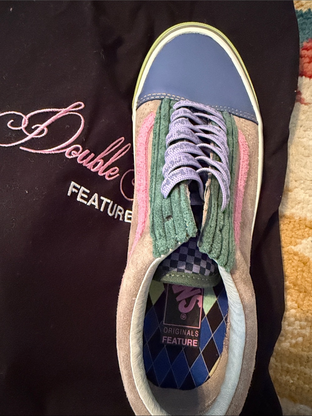 Vans Pastel Multi-Panel Low Top Sneaker